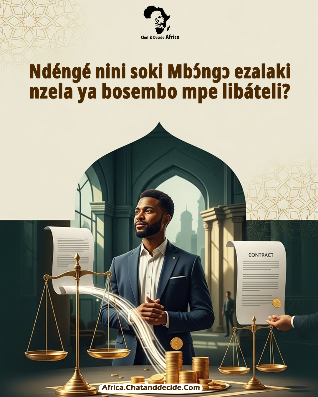 Ndéngé nini soki Mbɔ́ngɔ ezalaki nzela ya bosembo mpe libáteli?