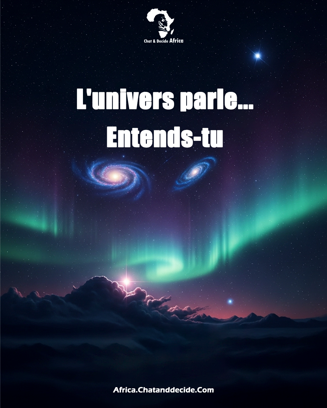 L'univers parle... Entends-tu