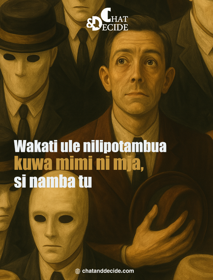 Wakati ule nilipotambua kuwa mimi ni mja, si namba tu.