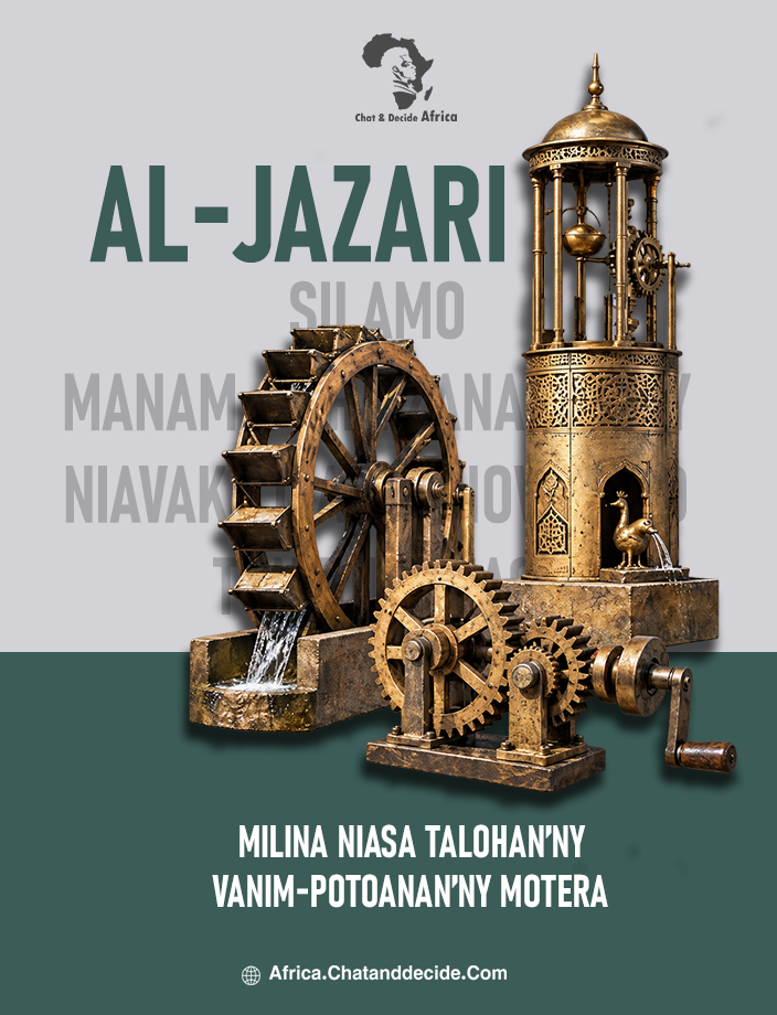 Al-Jazari… milina nihetsika talohan’ny vanim-potoanan’ny motera