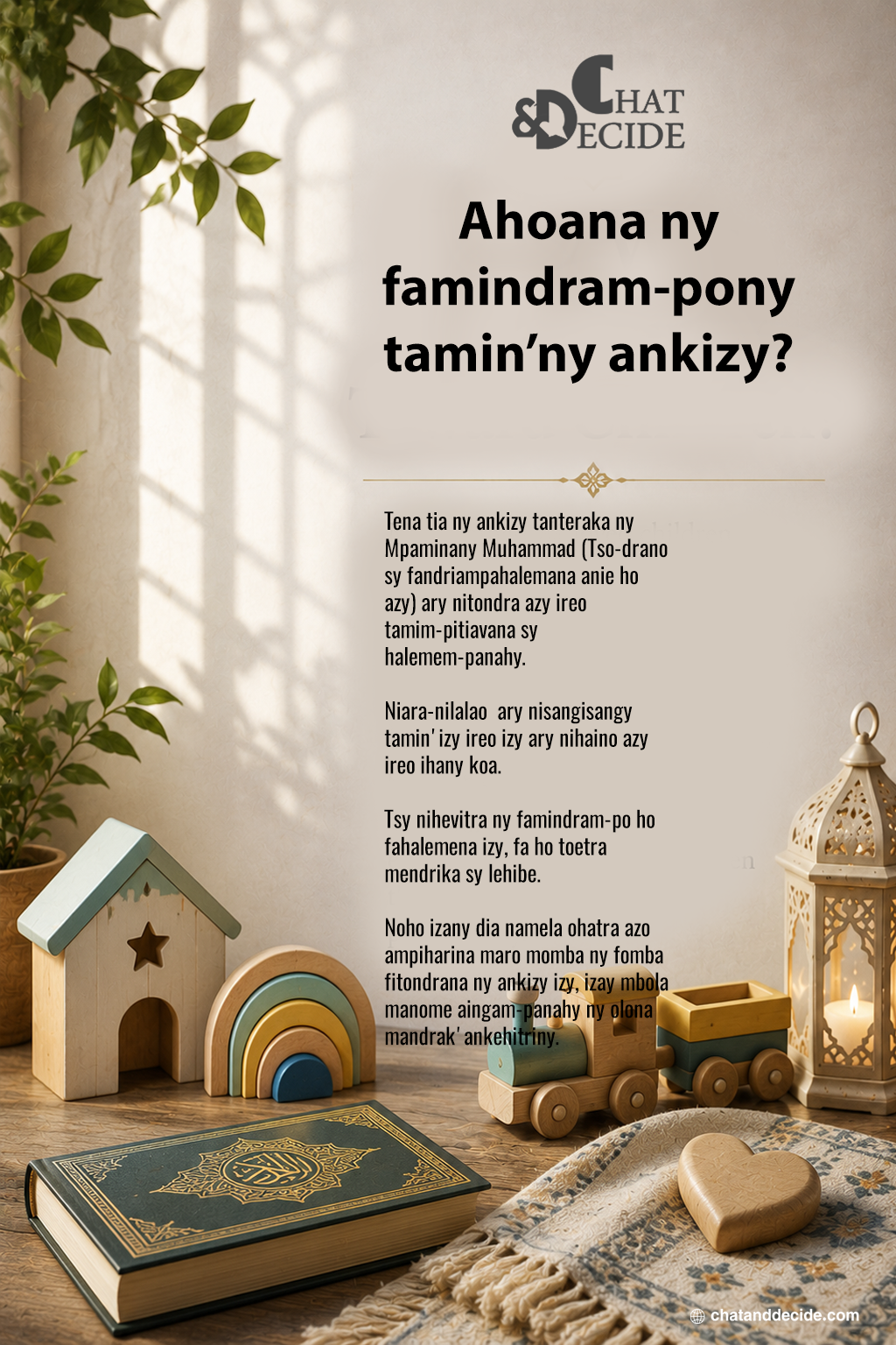 Ahoana ny famindram-pony tamin’ny ankizy?