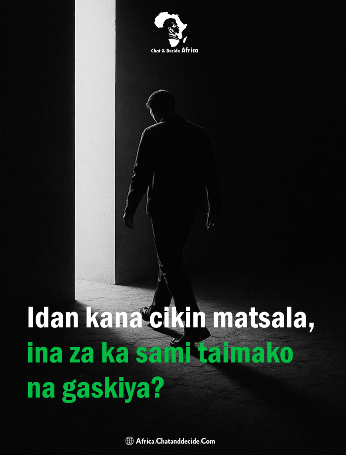 Idan kana cikin matsala, ina za ka sami taimako na gaskiya?