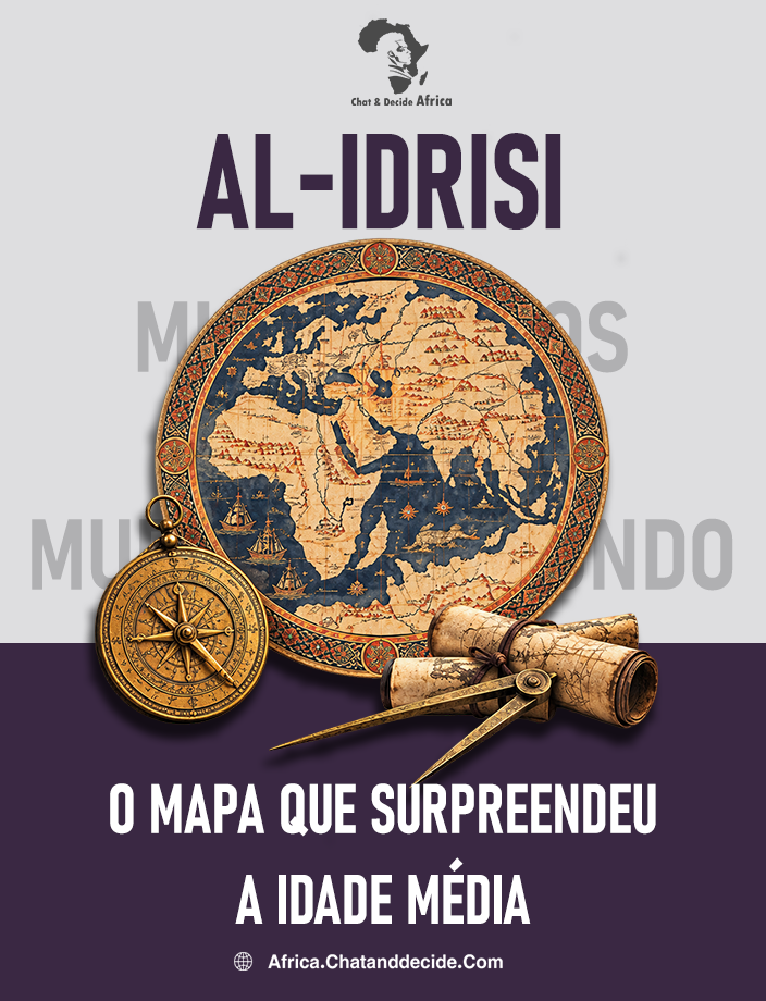 Al-Idrisi — o mapa que surpreendeu a Idade Média.