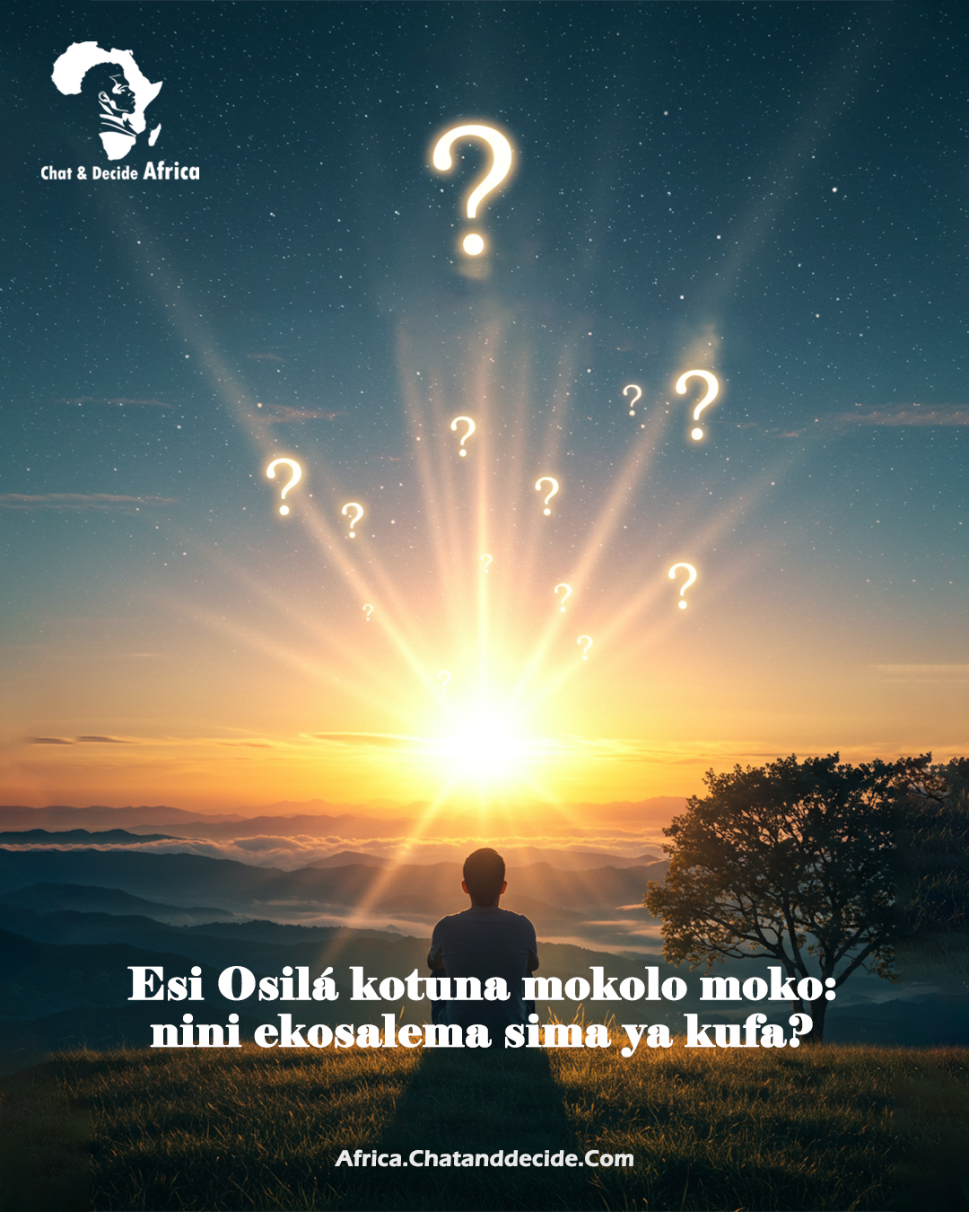 Esi Osilá kotuna mokolo moko: nini ekosalema sima ya kufa?