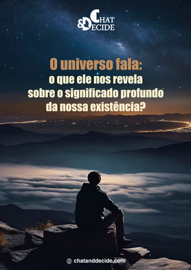 O universo fala: o que ele nos revela sobre o significado profundo da nossa existência?