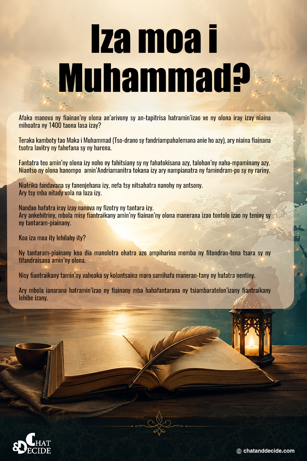 Iza moa i Muhammad?