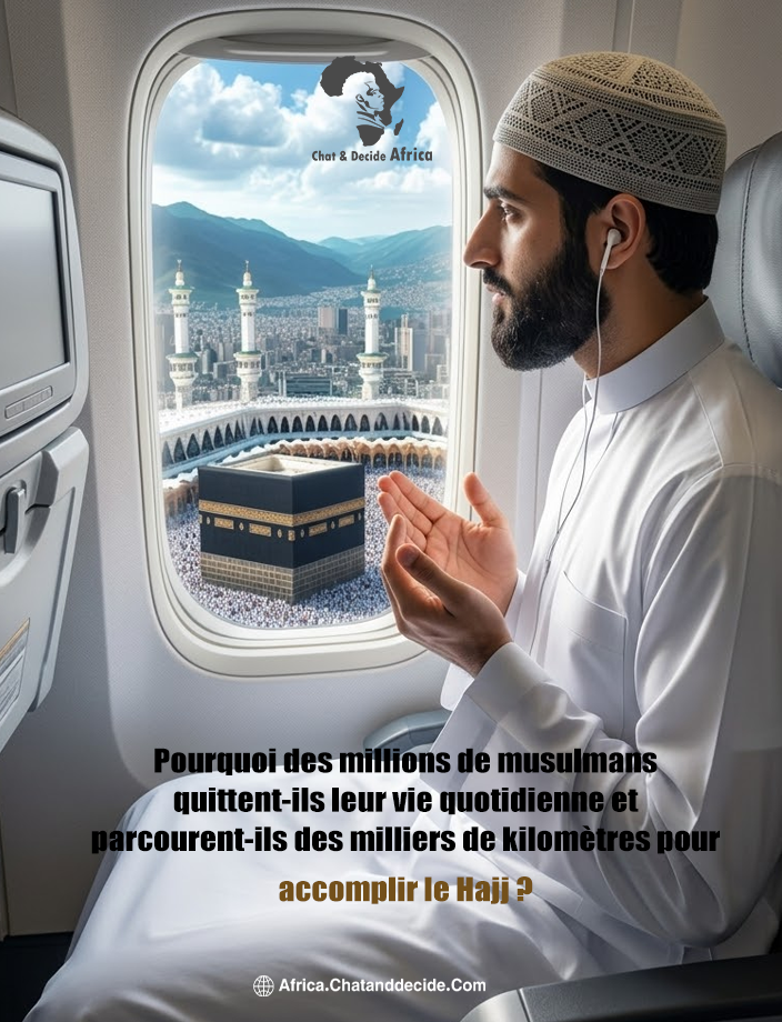 Pourquoi des millions de musulmans quittent-ils leur vie quotidienne et parcourent-ils des milliers de kilomètres pour accomplir le Hajj ?