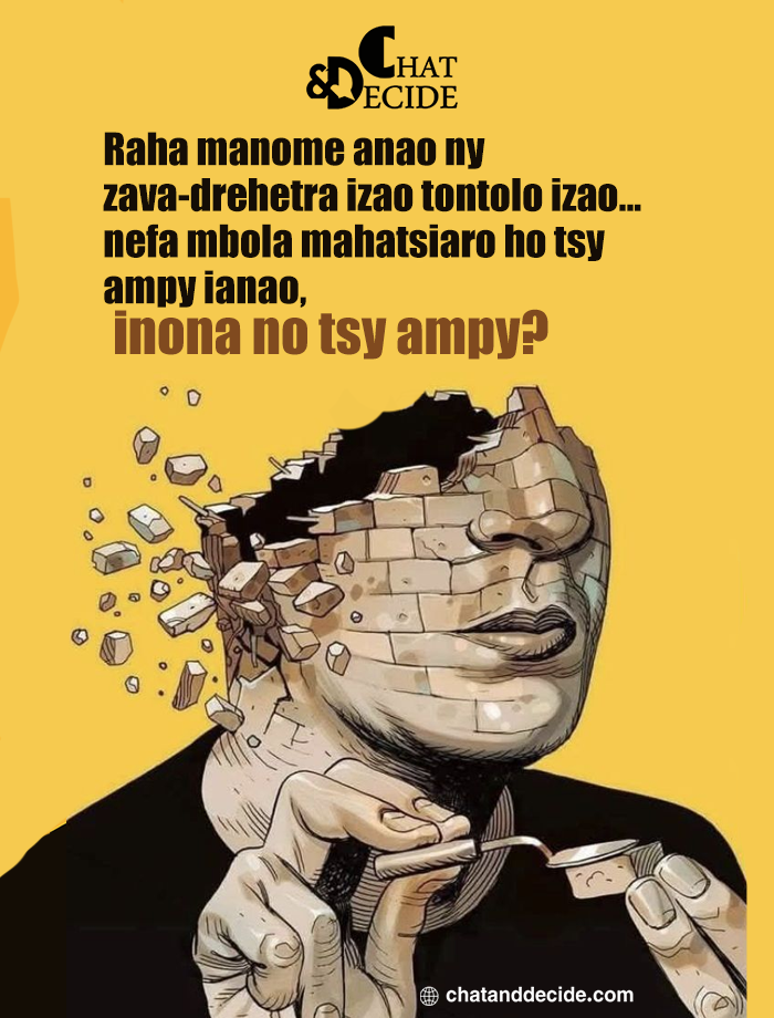 Raha manome anao ny zava-drehetra izao tontolo izao... nefa mbola mahatsiaro ho tsy ampy ianao, inona no tsy ampy?