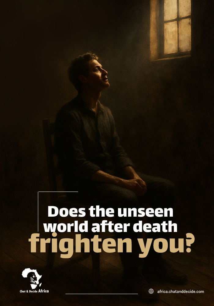 Does the unseen world after death frighten you?