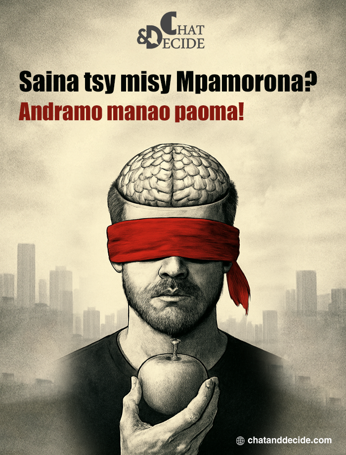 Saina tsy misy Mpamorona? Andramo manao paoma