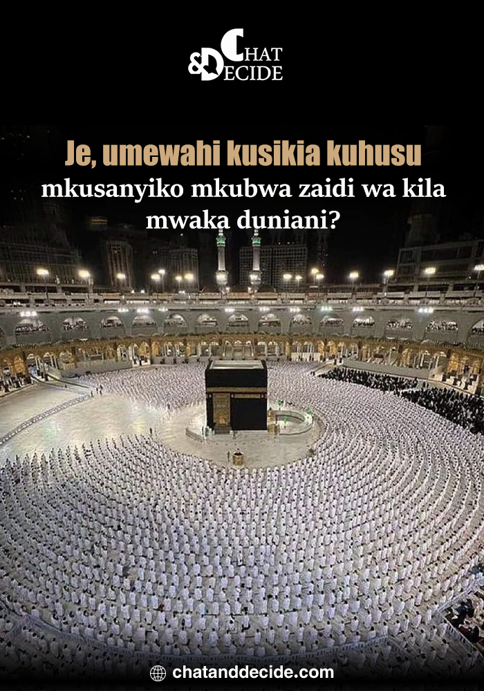 Je, umewahi kusikia kuhusu mkusanyiko mkubwa zaidi wa kila mwaka duniani?