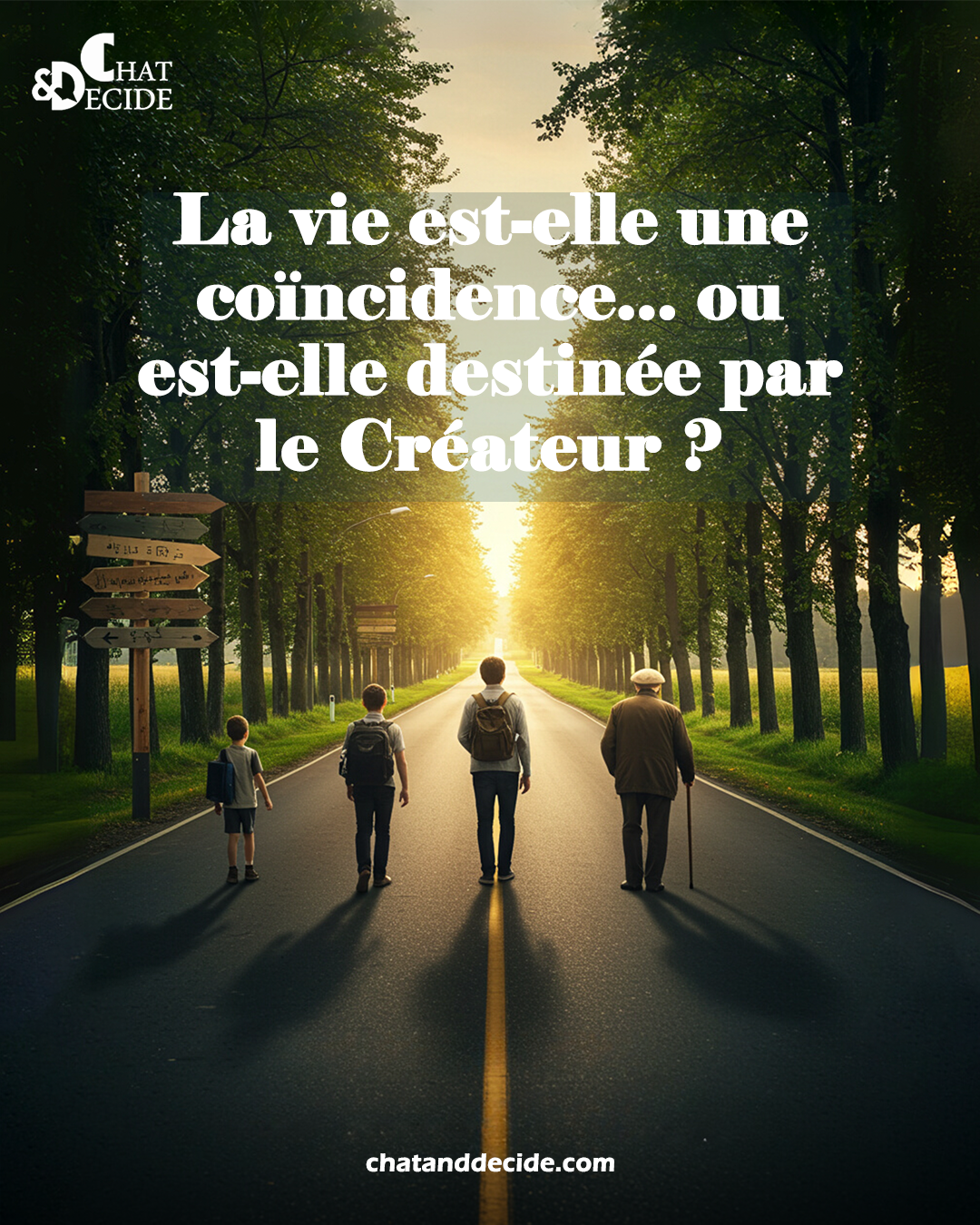La vie est-elle une coïncidence... ou est-elle destinée par le Créateur ?