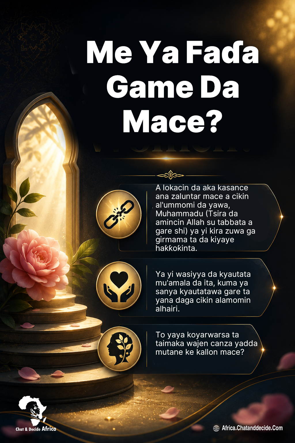 Me Ya Faɗa Game Da Mace?