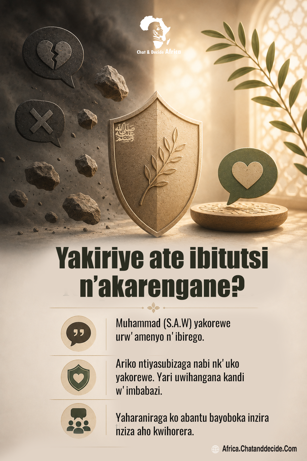 Yakiriye ate ibitutsi n’akarengane?