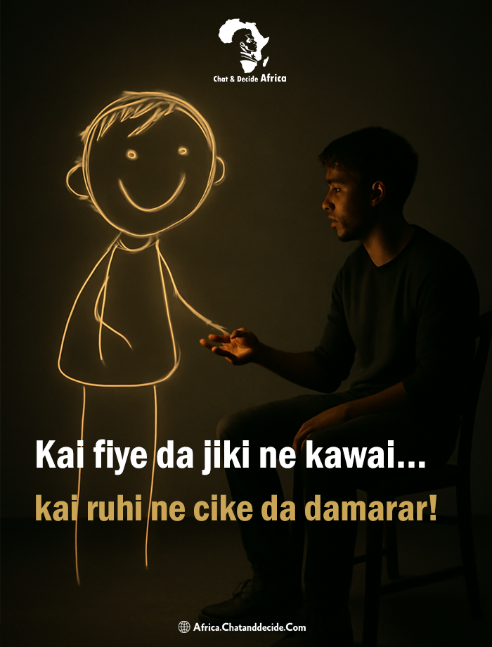 Kai fiye da jiki ne kawai... kai ruhi ne cike da damarar!