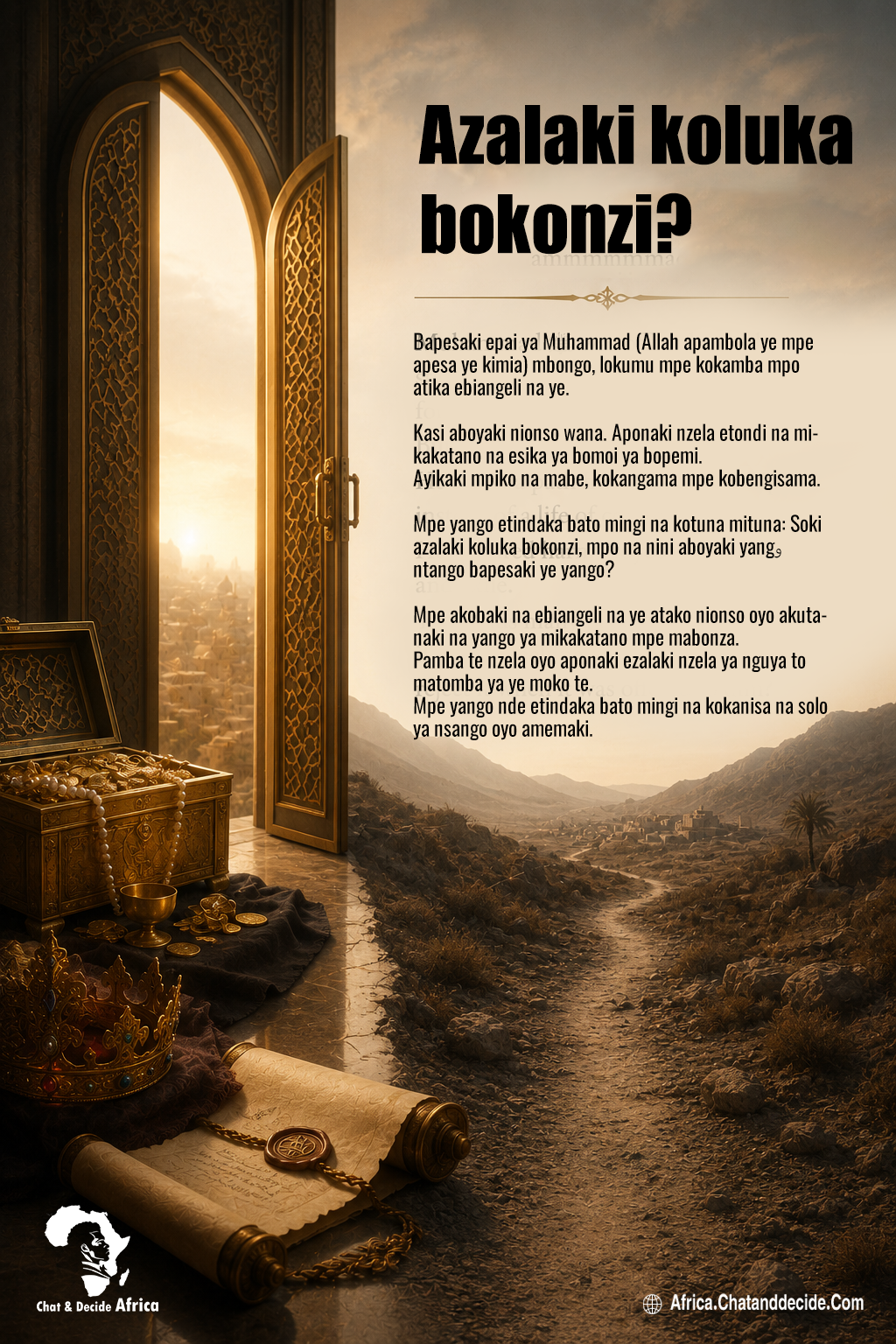 Azalaki koluka bokonzi?