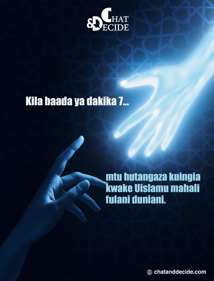 Kila baada ya dakika 7… mtu hutangaza kuingia kwake Uislamu mahali fulani duniani.