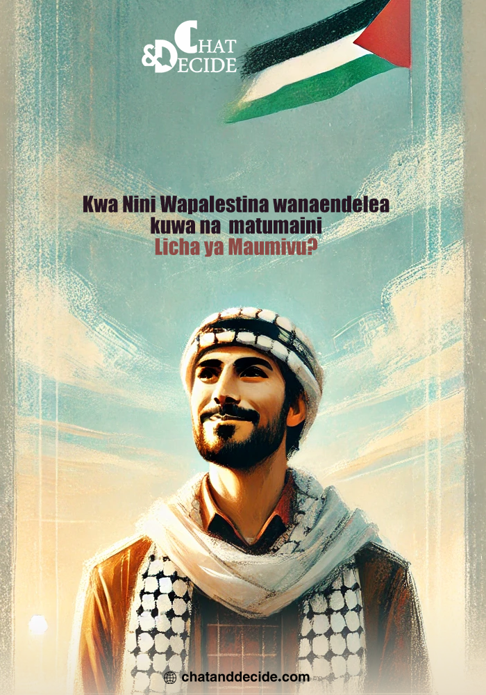 Kwa Nini Wapalestina wanaendelea kuwa na  matumaini Licha ya Maumivu?