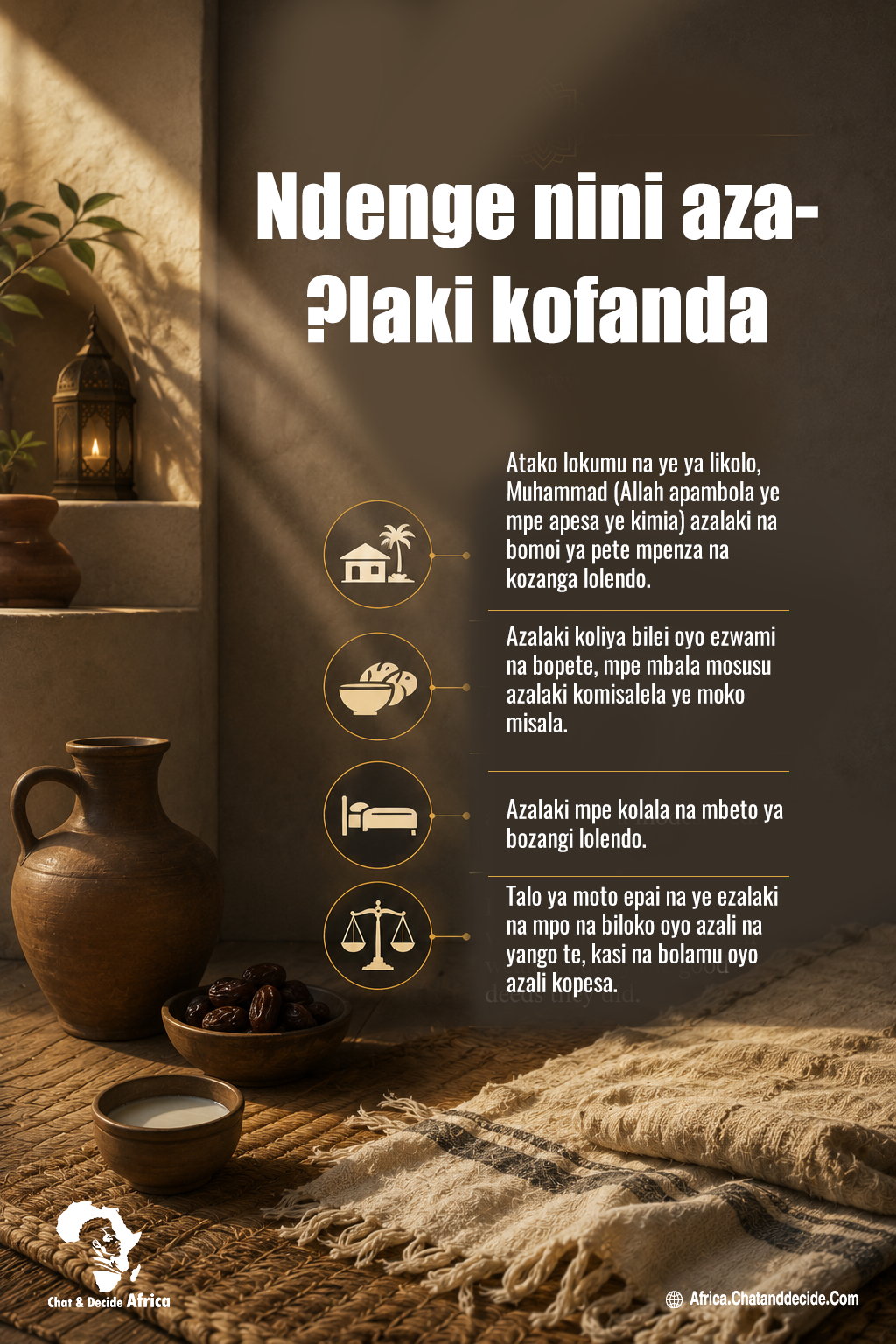 Ndenge nini azalaki kofanda?