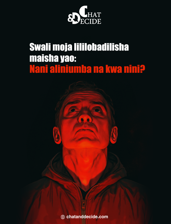 Swali moja lililobadilisha maisha yao: Nani aliniumba na kwa nini?