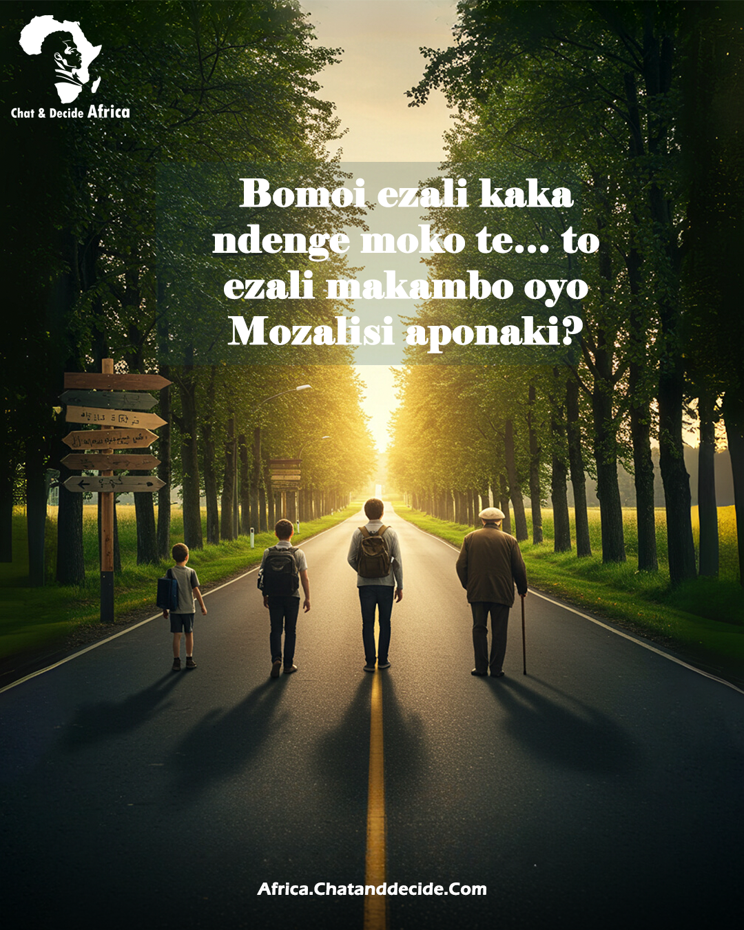 Bomoi ezali kaka ndenge moko te… to ezali makambo oyo Mozalisi aponaki?
