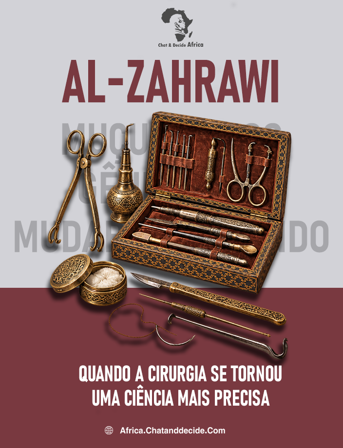 Al-Zahrawi... quando a cirurgia se tornou uma ciência mais precisa.
