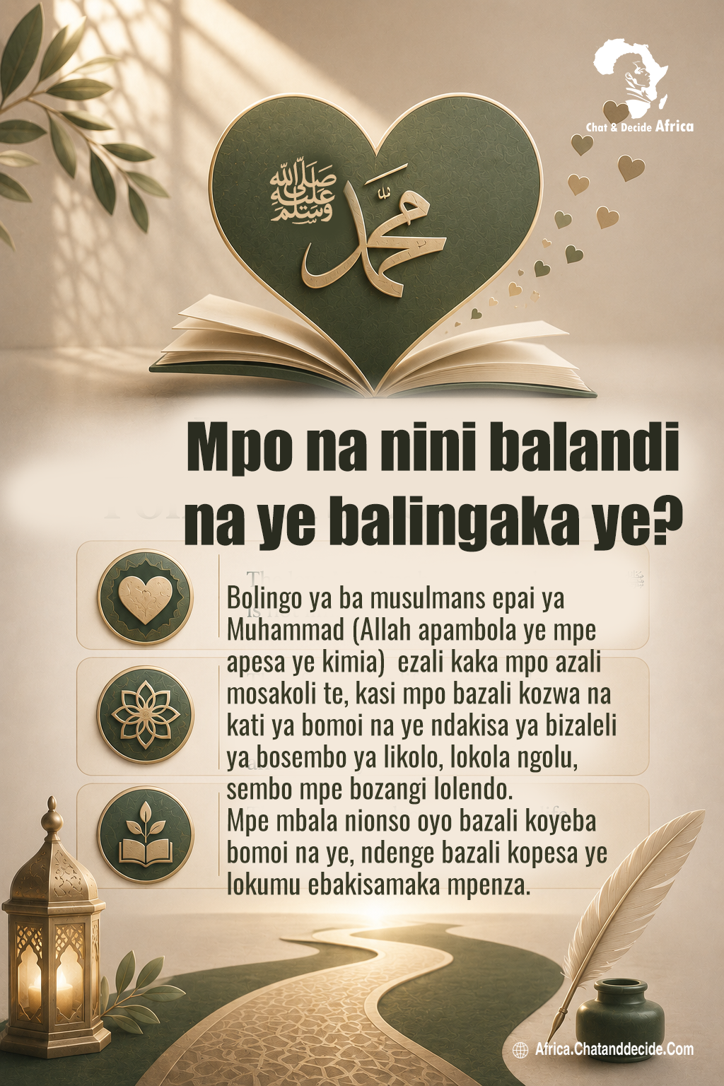 Mpo na nini balandi na ye balingaka ye?