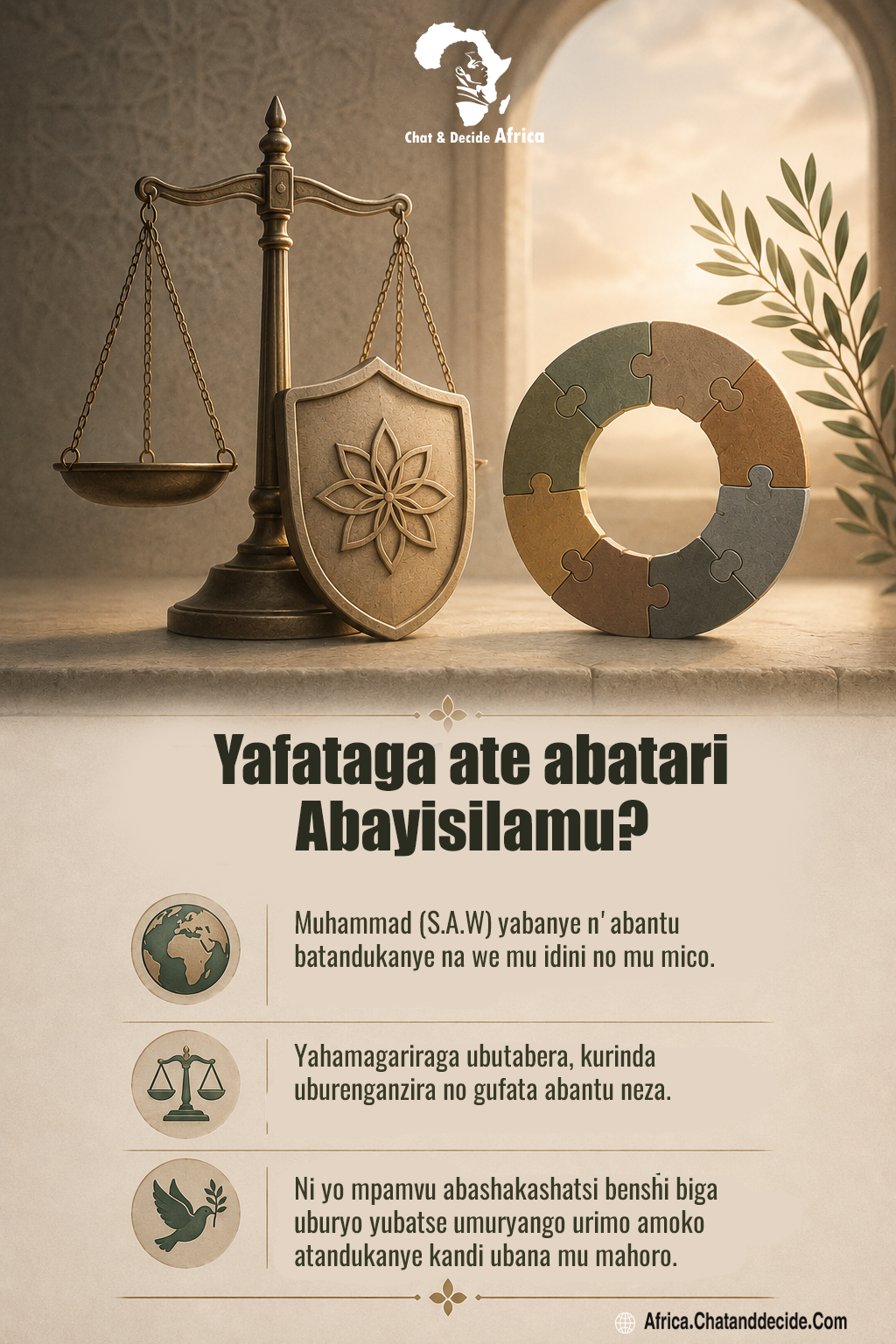 Yafataga ate abatari Abayisilamu?